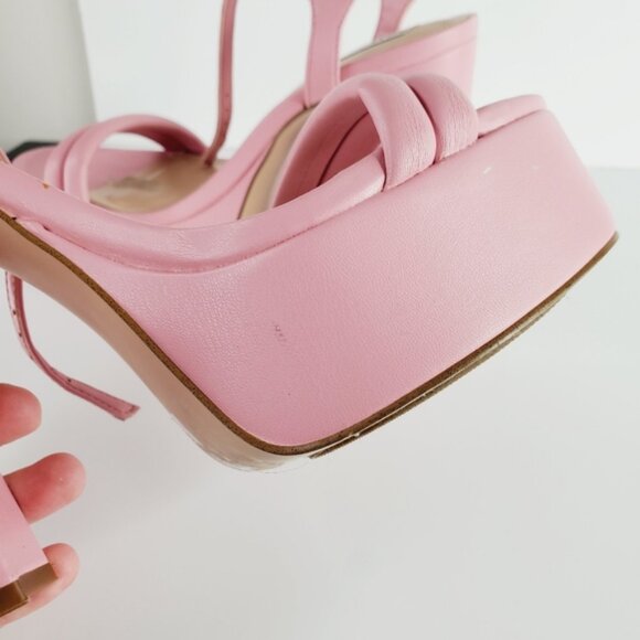Steve Madden Pink Platform Heels - Picture 7 of 8